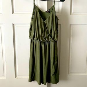 Guess olive summer dress